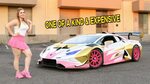 MY LAMBORGHINI RACE CAR GETS A NEW CUSTOM WRAP! - YouTube